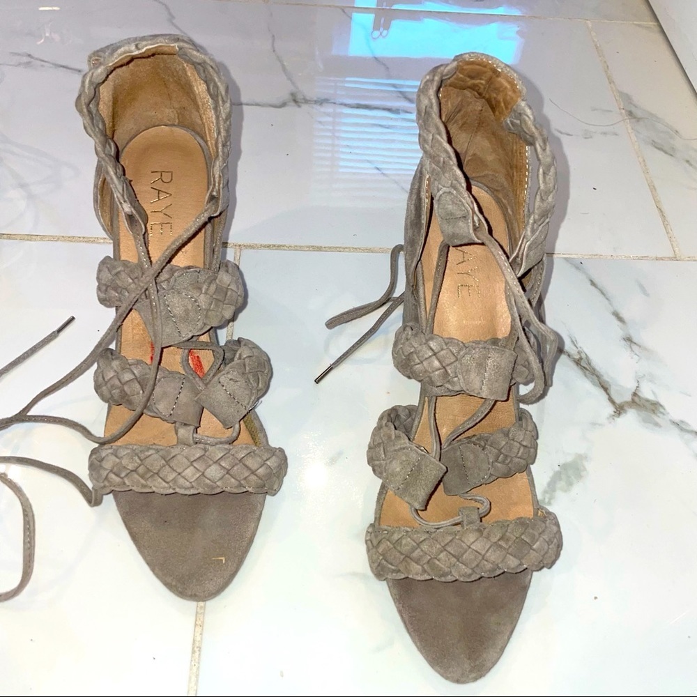 Revolve Raye Braided Sandals